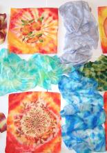 Selyemfestés tanfolyam